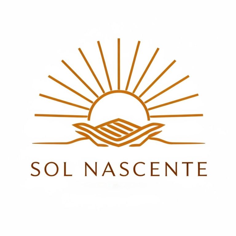 Logo Sol Nascente, eine aufgehende Sonne für alle die psychologische Hilfe suchen.